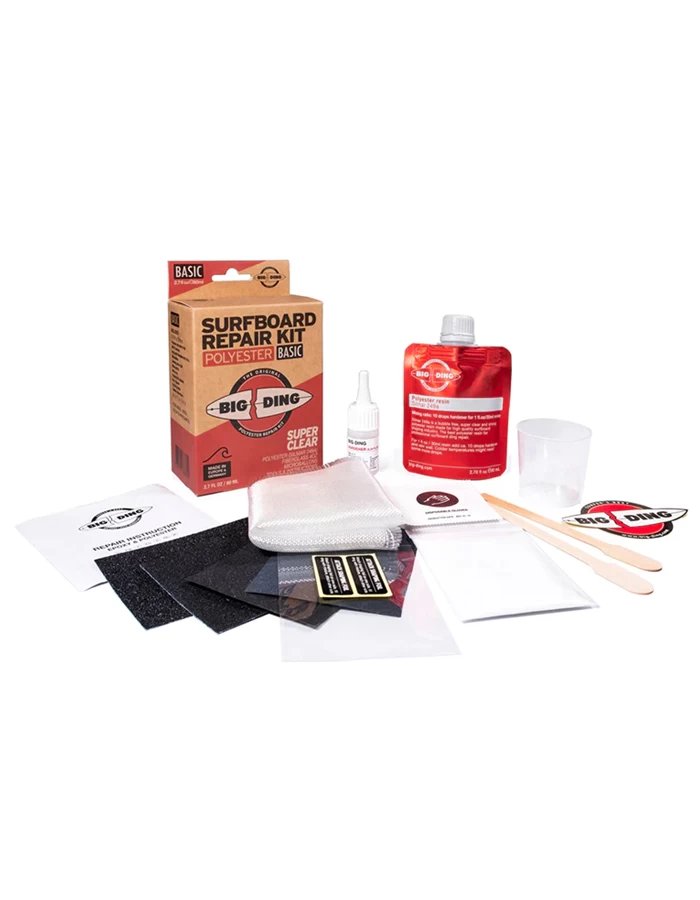 BIG DING POLYESTER BASIC SURFBOARD REPAIR KIT 90ML - Image 2