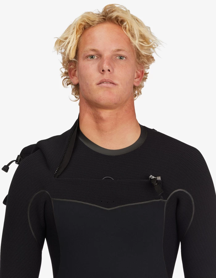 BILLABONG 5/4 FURNACE HOODED CHEST ZIP WETSUIT FOR MEN - Image 6