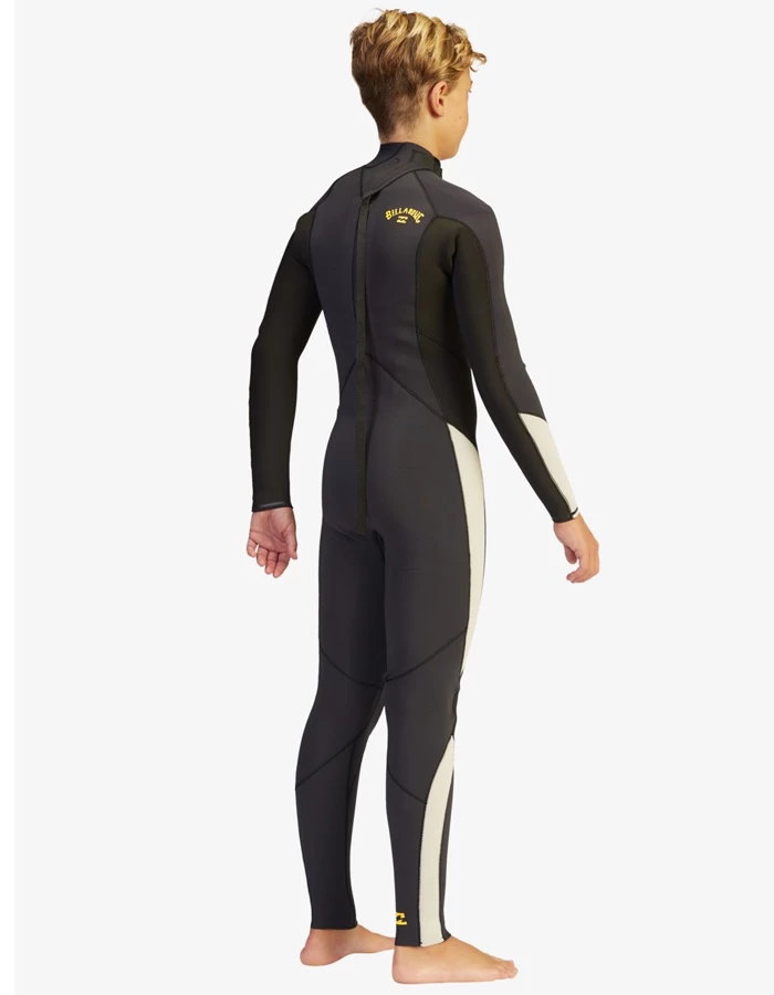 BILLABONG ABSOLUTE 4/3 MM BACK ZIP BOYS 8-14 - Image 3