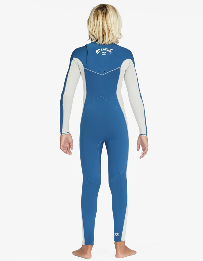 BILLABONG ABSOLUTE 4/3 MM CHEST ZIP BOYS 8-14 - Image 3