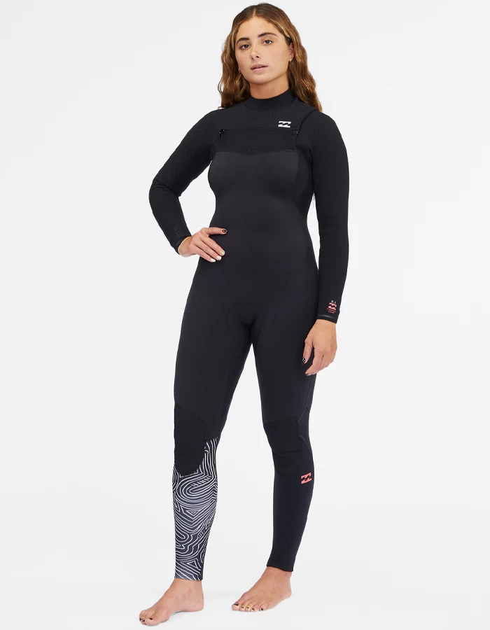 BILLABONG 5/4 FURNACE CHEST ZIP WETSUIT FOR WOMEN - Image 2