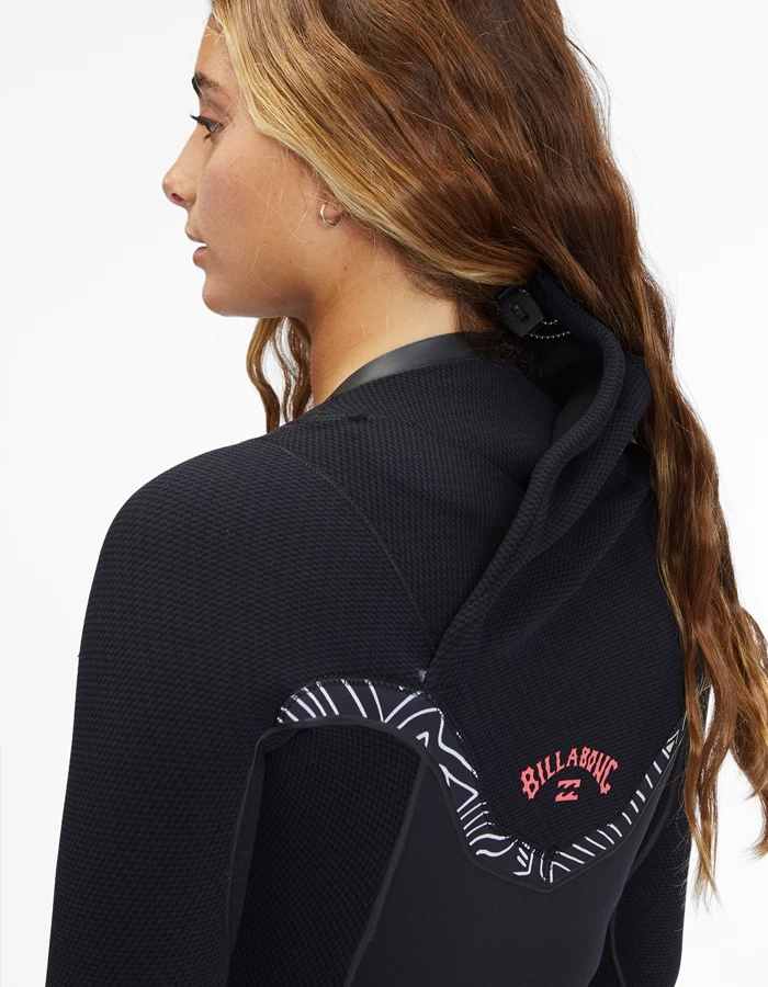 BILLABONG 5/4 FURNACE CHEST ZIP WETSUIT FOR WOMEN - Image 7