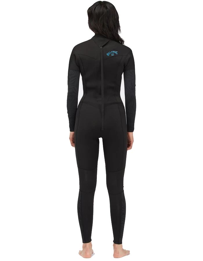 BILLABONG 4/3 SYNERGY BACK ZIP WETSUIT FOR WOMEN - Image 2
