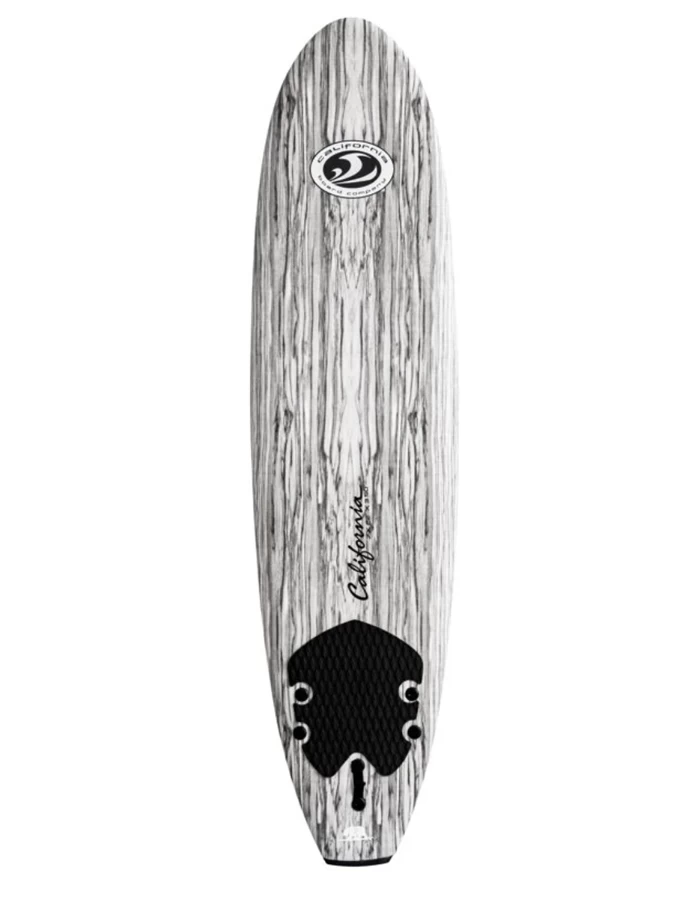 CBC FUN 7'0" CALIFORNIA BEAR SOFTBOARD WHITE WOOD - Image 2