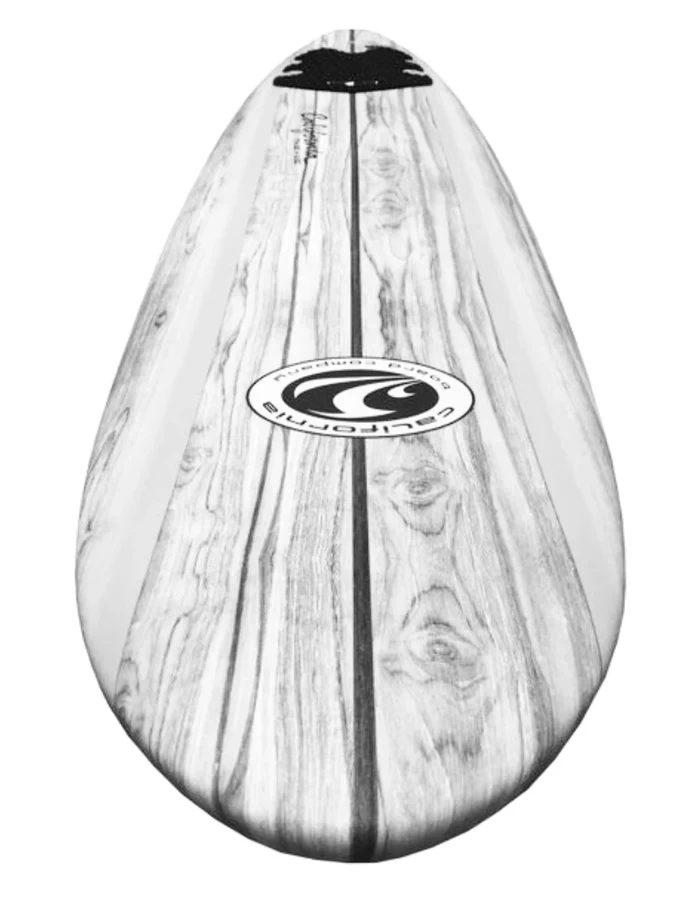 CBC FUN 7'0" CALIFORNIA BEAR SOFTBOARD WHITE WOOD - Image 3