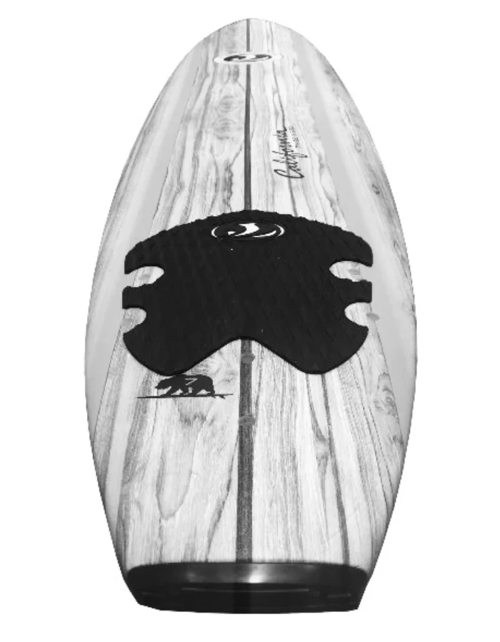 CBC FUN 7'0" CALIFORNIA BEAR SOFTBOARD WHITE WOOD - Image 4