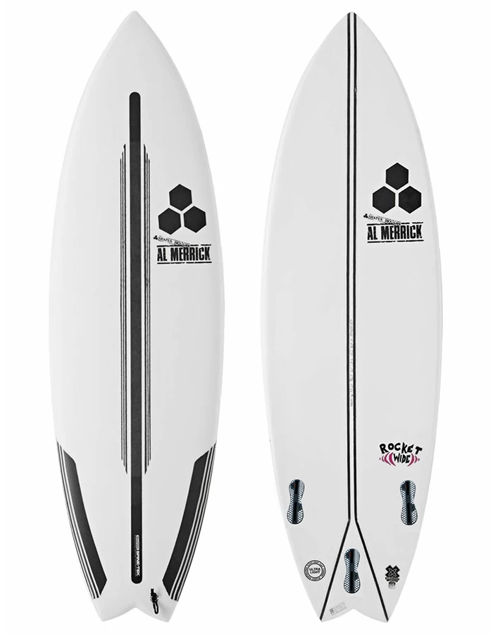 CI AL MERRICK ROCKET WIDE 5'10 SPINE-TEK 3 FINS FCSII