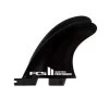 FCS II PERFORMER GLASS FLEX QUAD REAR FINS BLACK