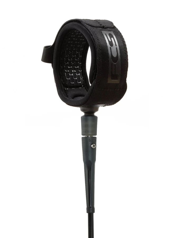 LEASH FCS 5' COMPETITION ESSENTIAL DOUBLE SWIVEL 5,5MM - Image 5