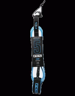 LEASH FCS 5' COMPETITION ESSENTIAL DOUBLE SWIVEL 5,5MM