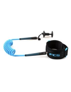 FCS BODYBOARD ESSENTIAL LEASH BICEP LEASH BLACK BLUE