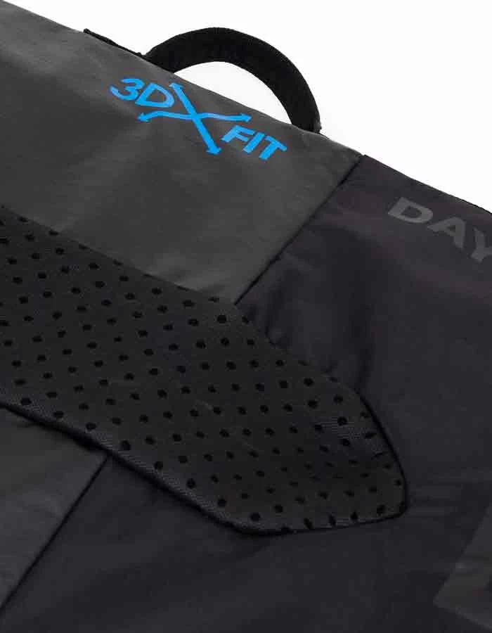 FCS SURFBOARD COVER SINGLE 5'6'' DAY FUNBOARD 3DXFIT BLACK - Image 5