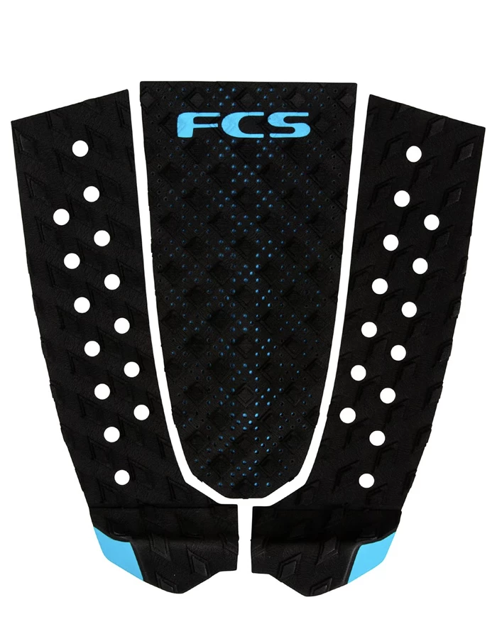 FCS T-3 TRACTION PAD BLACK BLUE