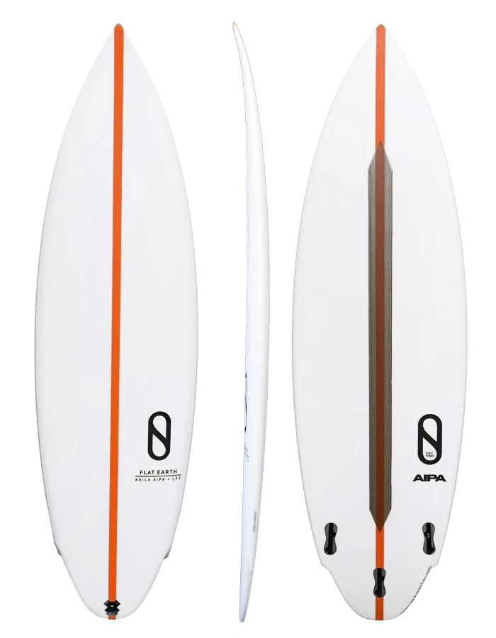 FIREWIRE FLAT EARTH FCSII FINS ORANGE
