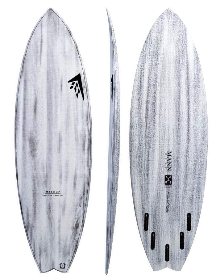 FIREWIRE MASHUP VOLCANIC ROB MACHADO DAN MANN FUTURES FINS