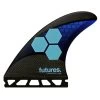 FUTURES FINS AM1 THRUSTER TECHFLEX BLUE CYAN MEDIUM