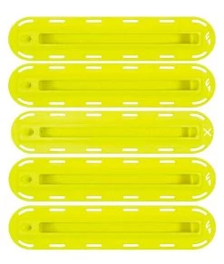 FUTURES FIVE SET FIN BOX NEON YELLOW