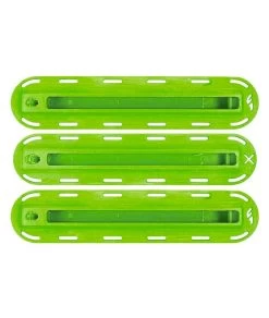FUTURES THRUSTER SET FIN BOX LIME GREEN