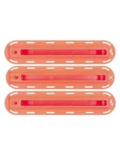 FUTURES THRUSTER SET FIN BOX NEON ORANGE