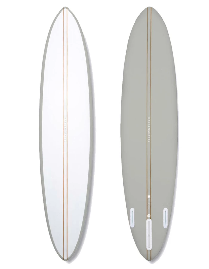 HAYDENSHAPES MID LENGTH GLIDER PU FUTURES 2+1 KELP