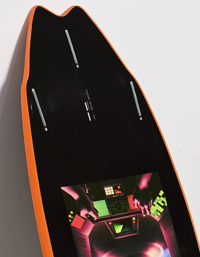 HAYDENSHAPES WEIRD WAVES DYLAN GRAVES FOAMY BLACK FUTURES - Image 3