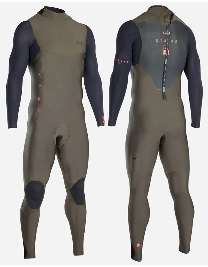 ION WETSUIT STRIKE AMP SEMIDRY 4/3 BACKZIP DL - Image 2