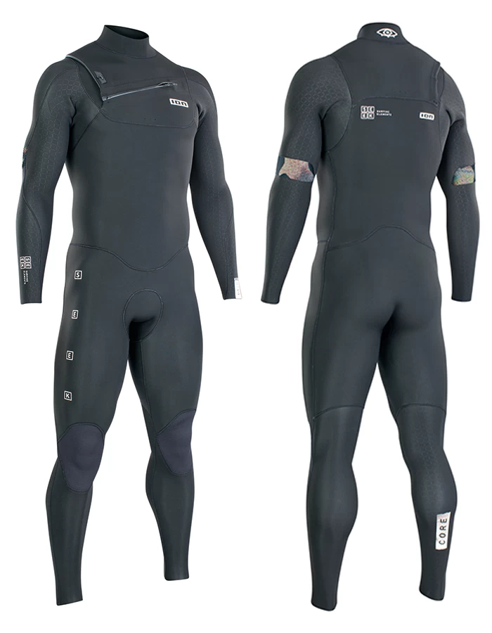 ION SEEK CORE SEMIDRY 3/2 WETSUIT FRONTZIP