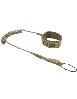 ION SUP CORE 8-10' LEASH COILED KNEESTRAP OLIVE