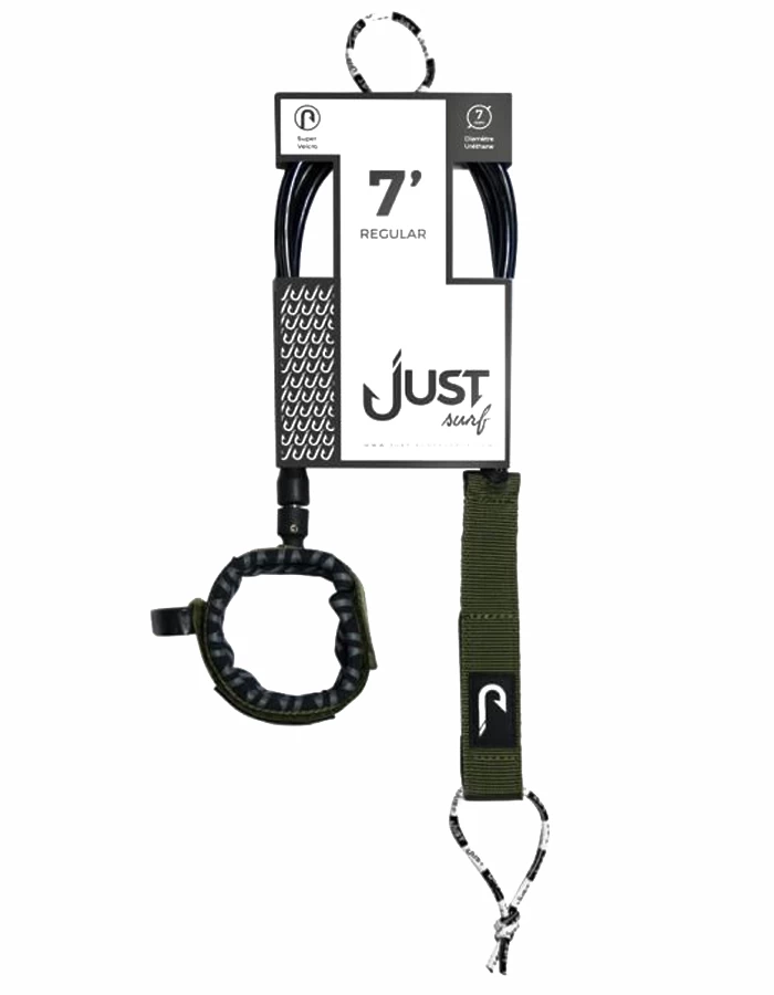 JUST LEASH REGULAR 7' GREEN REGULAR
