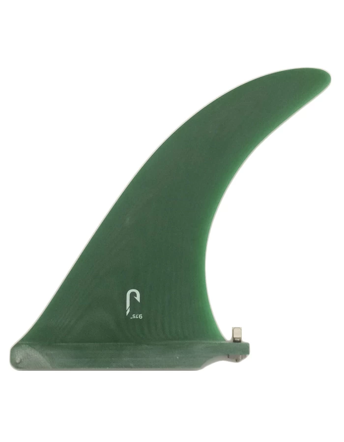 JUST 9.75" LONGBOARD FIN GREEN