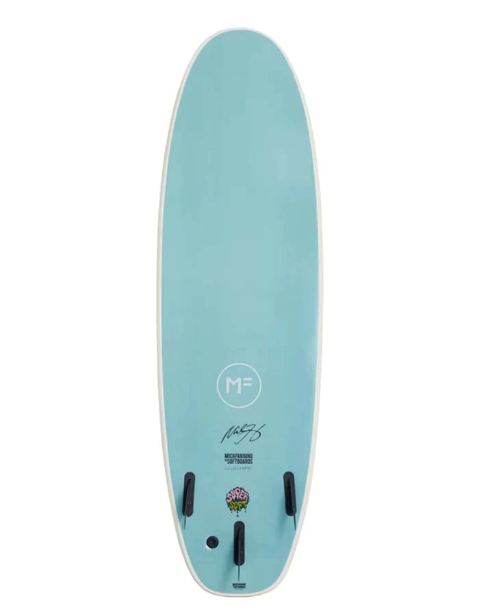 MF MICK FANNING BEASTIE SUPERSOFT WHITE TEAL - Image 2