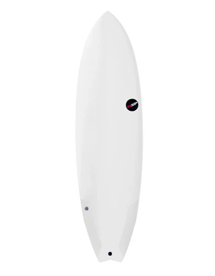 NSP 6'0" SURFBOARD PROTECH FISH WHITE - Image 2
