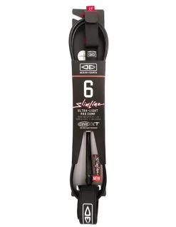 OCEAN & EARTH LEASH 6'0" SLIM LINE ULTRA LIGHT PRO COMP