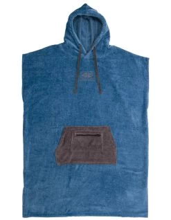 OCEAN & EARTH BREAK PONCHO BLUE