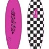 QUIKSILVER 6’6" SOFTBOARD BAT FISH PINK