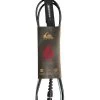 QUIKSILVER LEASH HIGHLINE COMP 6" BLACK
