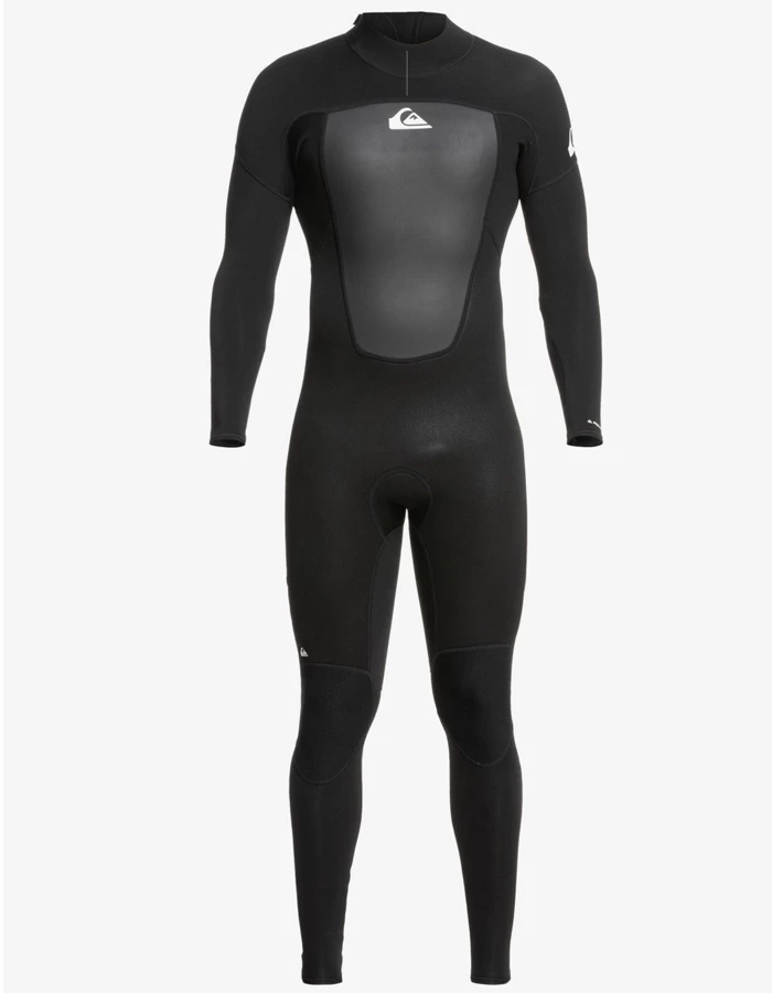 QUIKSILVER PROLOGUE 3/2MM BACK ZIP WETSUIT BLACK - Image 7