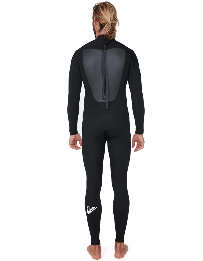 QUIKSILVER 5/4/3 PROLOGUE BACK ZIP WETSUIT BLACK - Image 2