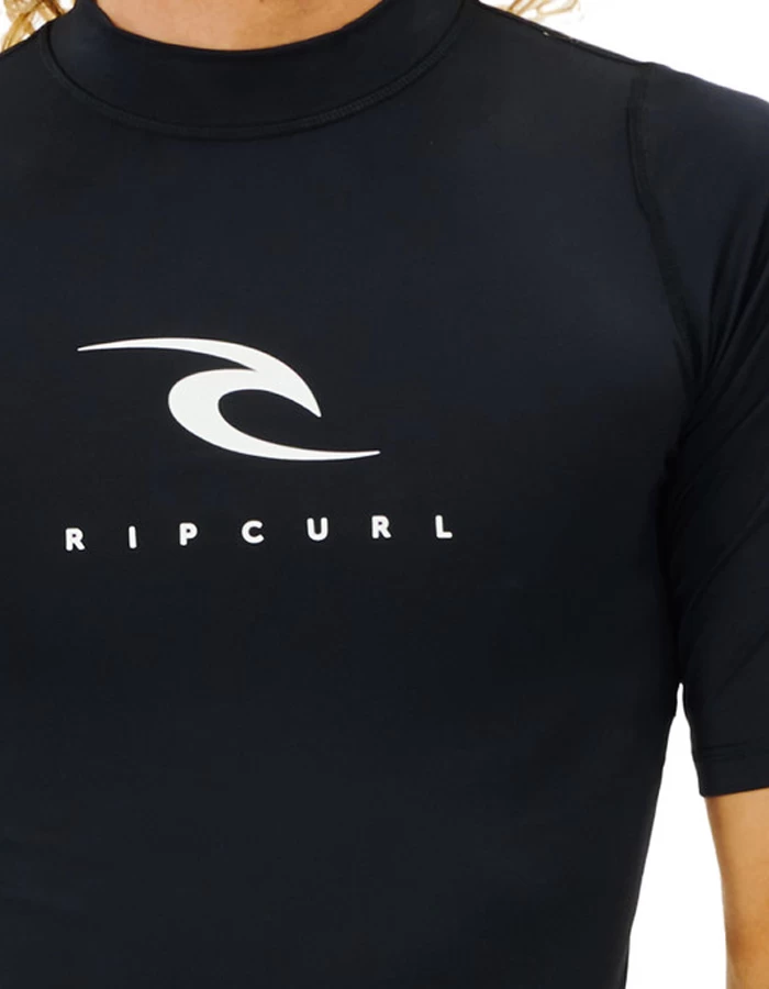 RIP CURL CORPS SHORT SLEEVE UV TEE BLACK - Image 3
