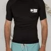 SALTY CREW SHELTER RASHGUARD BLACK