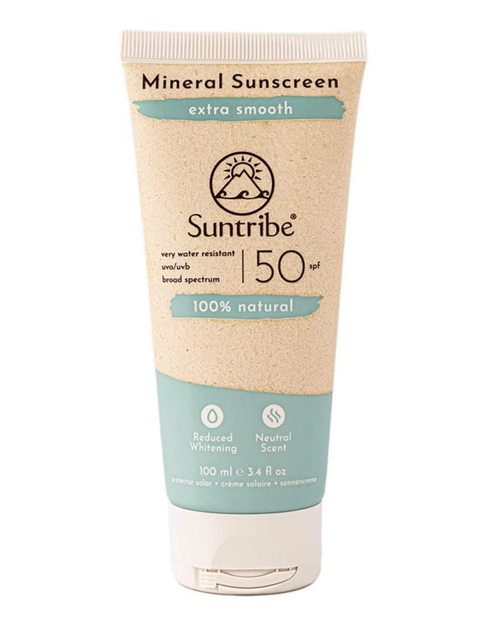 SUNTRIBE MINERAL BODY & FACE SUNSCREEN SPF50 100ML