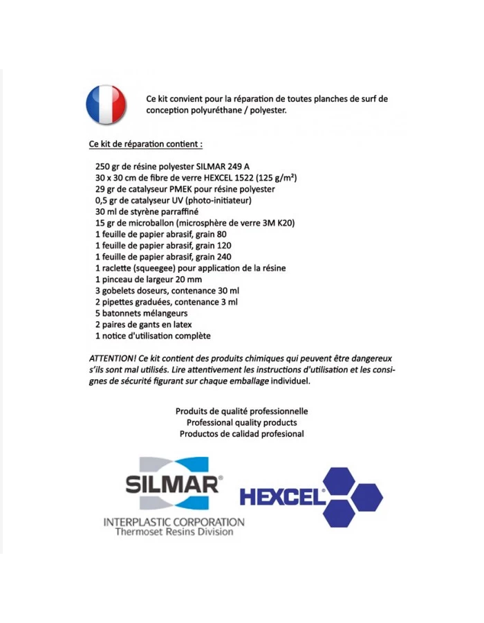 VIRAL SURF REPAIR KIT FOR POLYESTER - Image 4